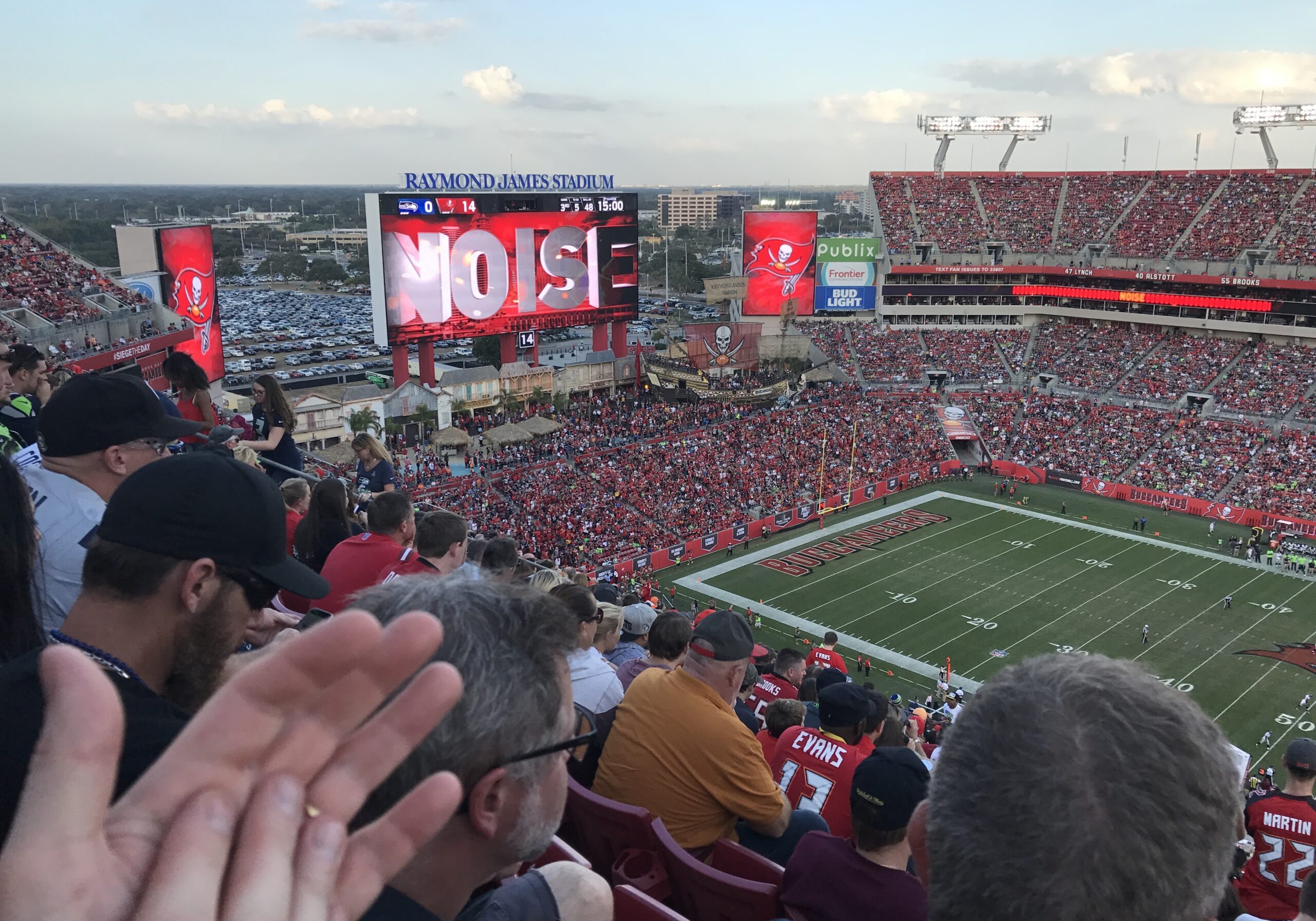 Raymond James Stadium, Tampa